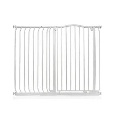 Bettacare Barrière Chien Courbée Extra Haute 152-161cm 100cm Blanc Mat