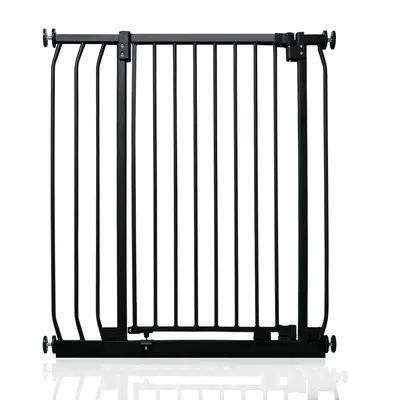 Safetots Barrière Sécurité Extra Haute Elite 80-89 cm Noir Mat 96,8 cm Safetots Barrière Sécurité Extra Haute Elite 80-89 cm Noir Mat 96,8 cm