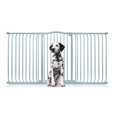 Bettacare Barrière Chien Courbée Extra Haute 100cm Gris Mat Bettacare Barrière Chien Courbée Extra Haute 100cm Gris Mat