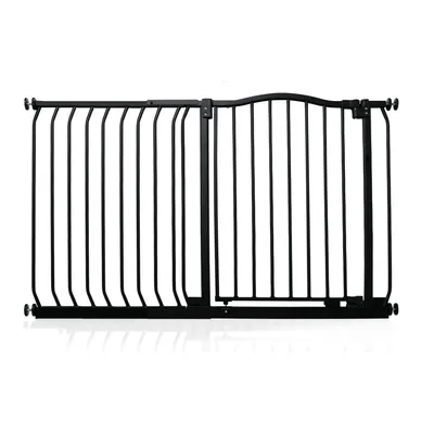 Safetots Barrière Sécurité Supérieure Courbée 125–134 cm Noir Mat Safetots Barrière Sécurité Supérieure Courbée 125–134 cm Noir Mat