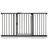 Safetots Barrière de Sécurité à Pression 147cm - 154cm Noir Mat