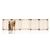 Bettacare Barrière En Bois Multi-panneaux 336cm x 76cm