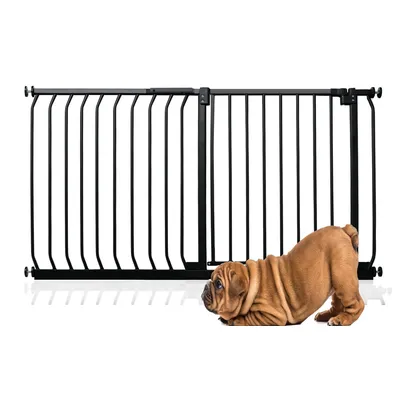 Bettacare Elite Barrière Pour Animaux 125-134 cm Noir Mat Bettacare Elite Barrière Pour Animaux 125-134 cm Noir Mat
