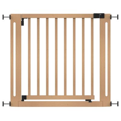 Safetots Barrière, bois blanc - ouverture 65cm réglable