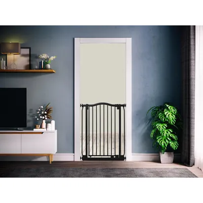 Safetots Barrière Extra Haute 100 cm Noir Mat Safetots Barrière Extra Haute 100 cm Noir Mat