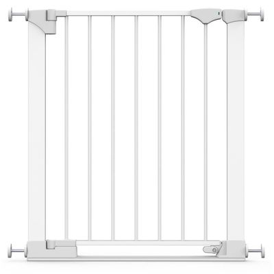 Safetots Barrière Sécurité Barre de Seuil Extra Basse 81–110 cm Blanc
