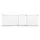 Bettacare Barrière Pour Animaux Design Courbé 234–243cm Blanc Mat