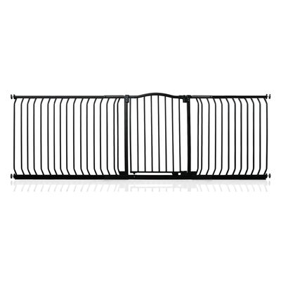 Safetots Barrière Courbée À Pression 234–243 cm Noir Mat