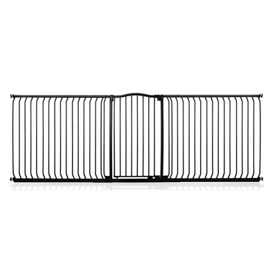 Safetots Barrière Extra Haute 100 cm Noir Mat