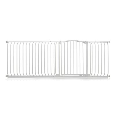 Bettacare Barrière Pour Animaux Courbée 107–116 cm Gris Mat