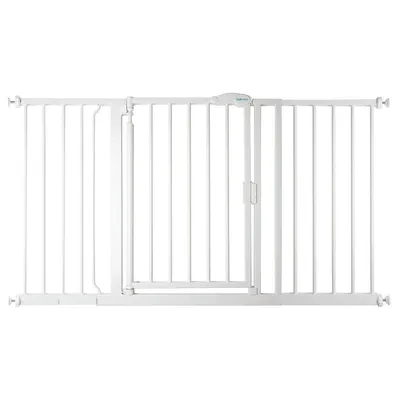 Safetots Barrière de Sécurité à Pression Gris Ardoise 75-82 cm