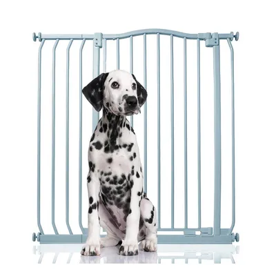 Bettacare Barrière Chien Courbée Extra Haute 152-161cm 100cm Blanc Mat