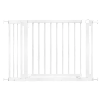 Safetots Barrière Élégante Bois Naturel 73cm, 125cm-133cm