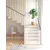 Safetots Barrière Élegance Bois Blanc 73cm, 115cm - 123cm