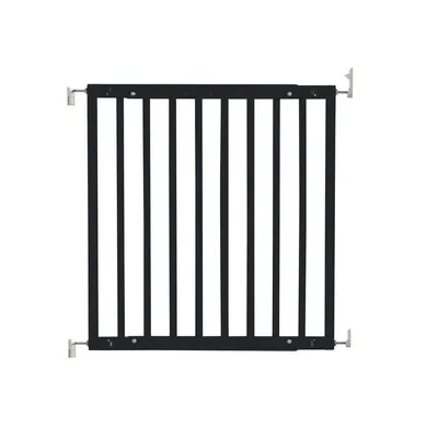 Safetots Barrière de Sécurité en Bois, 63,5 cm - 105,5 cm, Gris