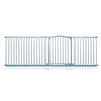 Safetots Barrière Supérieure Courbée 216-225 cm Gris Mat