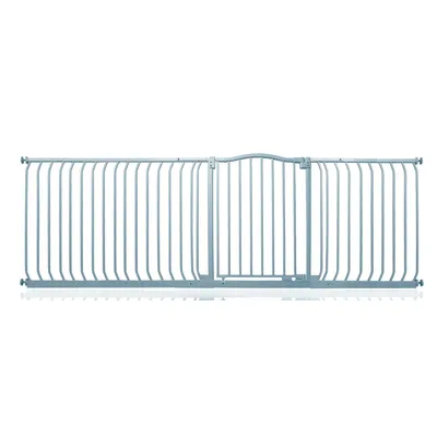 Safetots Barrière Supérieure Design Courbé 225-234 cm Gris Mat Safetots Barrière Supérieure Design Courbé 225-234 cm Gris Mat