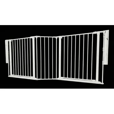 Safetots Barrière Multi-Panneaux 2 Portillons 194 cm Blanc Safetots Barrière Multi-Panneaux 2 Portillons 194 cm Blanc