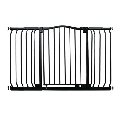 Bettacare Barrière Pour Animaux Courbée 107–116 cm Gris Mat