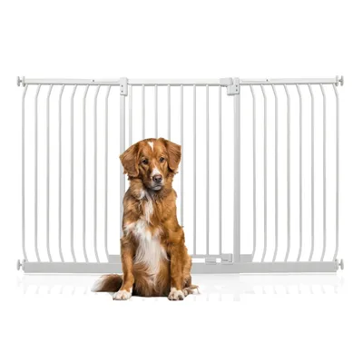 Bettacare Elite Barrière Extra Haute 125–134 cm, 96,8 cm Blanc Mat