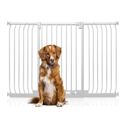 Bettacare Elite Barrière Extra Haute 125–134 cm, 96,8 cm Blanc Mat