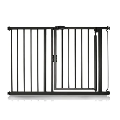 Bettacare Barrière Pour Chien Et Chat 111cm - 118cm Noir Mat