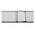 Safetots Barrière Sécurité Courbée 216-225 cm Noir Mat