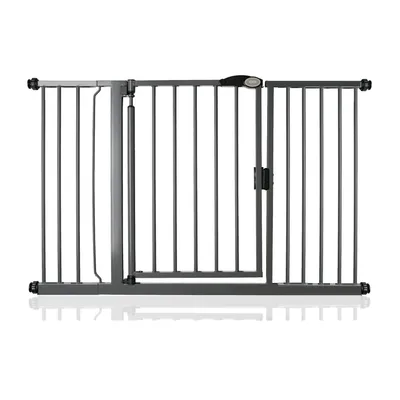 Safetots Barrière de Sécurité à Pression Gris Ardoise 75-82 cm