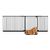 Bettacare Elite Barrière à Pression 216-225 cm Noir Mat