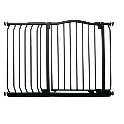 Bettacare Barrière Pour Animaux Courbée 107–116 cm Gris Mat