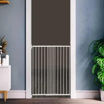 Safetots Barrière Escalier Extra-Haute À Vis 103,5 cm Blanc