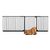 Bettacare Elite Barrière pour Chien à Pression 225–234 cm Noir Mat
