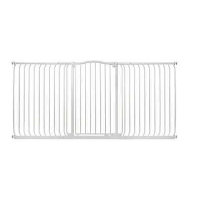 Barrière de sécurité Safetots extra haute 100 cm, blanc mat