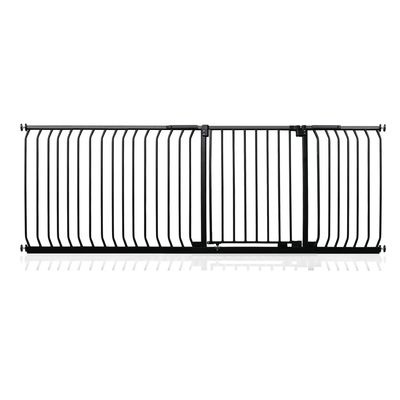 Safetots Barrière de Sécurité Elite 65,5–74,5 cm Noir Mat