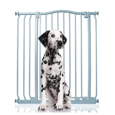 Bettacare Barrière Chien Courbée Extra Haute 152-161cm 100cm Blanc Mat