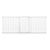 Safetots Barrière Extra Haute Courbée 271–280 cm Blanc Mat