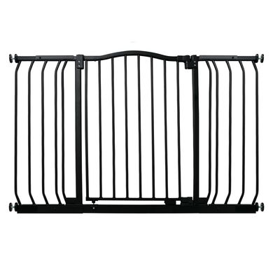 Bettacare Barrière Pour Animaux Courbée 107–116 cm Gris Mat