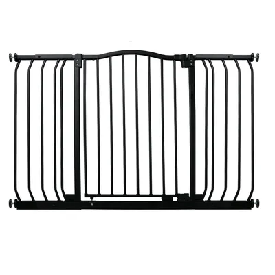 Bettacare Barrière Courbée À Pression 143-152 cm Noir Mat Bettacare Barrière Courbée À Pression 143-152 cm Noir Mat