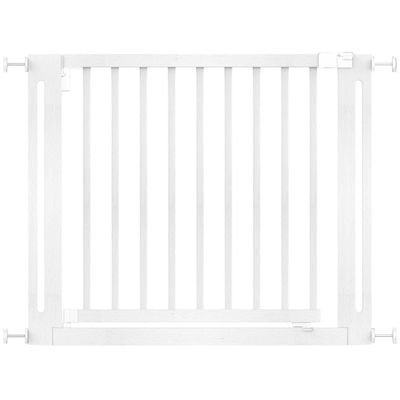 Safetots Barrière, bois blanc - ouverture 65cm réglable