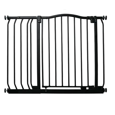 Bettacare Barrière Pour Animaux Design Courbé 107-116 cm Noir Mat Bettacare Barrière Pour Animaux Design Courbé 107-116 cm Noir Mat