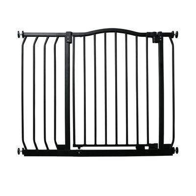 Bettacare Barrière Pour Animaux Courbée 107–116 cm Gris Mat