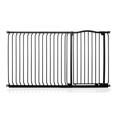 Bettacare Barrière Courbée Extra Haute 170-179cm Noir Mat