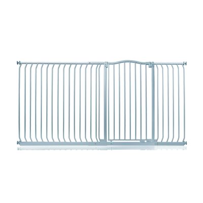 Safetots Barrière Extra Haute Courbée 225–234 cm, 100 cm, Noir Mat