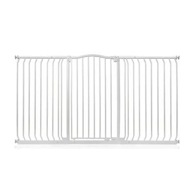 Safetots Barrière Extra Haute Courbée 100 cm Blanc Mat