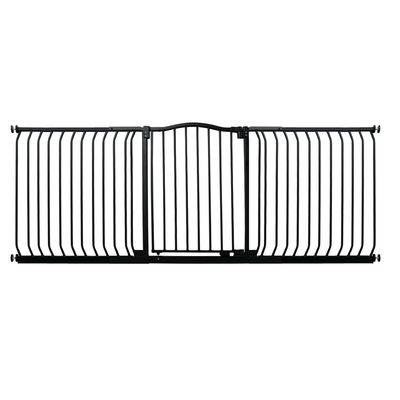 Bettacare Barrière Pour Animaux Courbée 107–116 cm Gris Mat