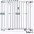 Bettacare Barrière Pour Animaux Courbée 234-243 cm Noir Mat
