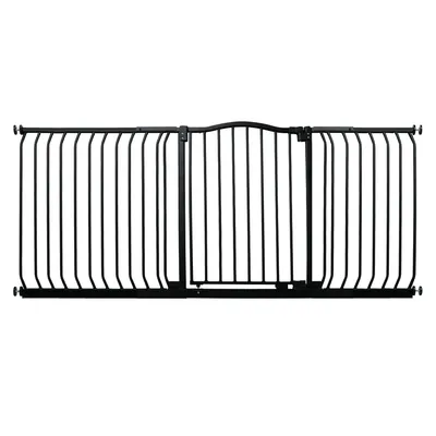 Bettacare Barrière Courbée Pour Animaux 170–179cm Gris Mat