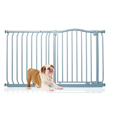 Bettacare Barrière Courbée Pour Animaux 170–179cm Gris Mat