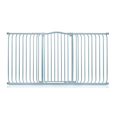 Safetots Barrière Extra Haute Courbée 225–234 cm, 100 cm, Noir Mat