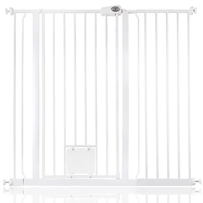 Barrière Bettacare, trappe verrouillable 113,8 - 121,4 cm